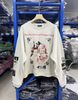 FK®️| ÁO SWEATER NỈ WASH IN KTS LÀM RÁCH UNISEX INF E7002