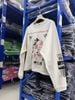 FK®️| ÁO SWEATER NỈ WASH IN KTS LÀM RÁCH UNISEX INF E7002