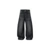 INF®️|QUẦN VẢI JEAN ỐNG RỘNG CANVAS GIẶT BASIC RETRO UNISEX INF 13662