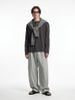 INF®️|QUẦN VẢI CẠP CHUN ỐNG SUÔNG RETRO BASIC UNISEX INF 13671