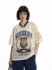 INF®️| ÁO THUN CỔ TIM TAY LỠ VẢI LƯỚI THỂ THAO OVERSIZE UNISEX INF 8527