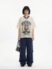 INF®️| ÁO THUN CỔ TIM TAY LỠ VẢI LƯỚI THỂ THAO OVERSIZE UNISEX INF 8527