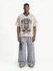 INF®️| ÁO THUN CỔ TIM TAY LỠ VẢI LƯỚI THỂ THAO OVERSIZE UNISEX INF 8527