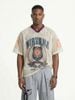 INF®️| ÁO THUN CỔ TIM TAY LỠ VẢI LƯỚI THỂ THAO OVERSIZE UNISEX INF 8527
