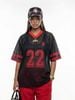 INF®️| ÁO THUN CỔ TIM TAY LỠ VẢI LƯỚI THỂ THAO OVERSIZE UNISEX INF 8519