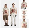 INF®️| ÁO THUN CỔ TIM TAY LỠ VẢI LƯỚI THỂ THAO OVERSIZE UNISEX INF 8518
