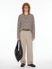 INF®️| ÁO THUN DÀI TAY CỔ HENRY KẺ SỌC  COTTON UNISEX INF 3493