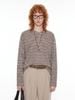INF®️| ÁO THUN DÀI TAY CỔ HENRY KẺ SỌC  COTTON UNISEX INF 3493
