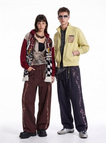 INF®️|QUẦN VẢI THÔ BẢO HỘ THẲNG NHUỘM UNISEX INF 13716