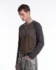 INF®️| ÁO THUN DÀI TAY IN HÌNH CÁCH ĐIỆU BASIC COTTON UNISEX INF 3532