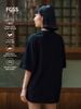 FG®️| ÁO THUN CỔ TRÒN TAY LỠ DÁNG RỘNG VẢI TRE OVERSIZE UNISEX FG L010