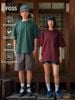 FG®️| ÁO THUN CỔ TRÒN TAY LỠ DÁNG RỘNG VẢI TRE OVERSIZE UNISEX FG L010