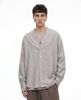 INF®️| ÁO SƠ MI DÀI TAY CỔ HỞ VẢI LANH COTTON UNISEX INF 7142
