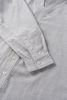 INF®️| ÁO SƠ MI DÀI TAY CỔ HỞ VẢI LANH COTTON UNISEX INF 7142
