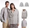 INF®️| ÁO SƠ MI DÀI TAY VẢI LANH COTTON CỔ ĐỨNG UNISEX INF 7140
