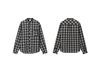 INF®️| ÁO SƠ MI KẺ SỌC DÀI TAY CỔ TÀU COTTON UNISEX INF 7144