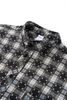 INF®️| ÁO SƠ MI KẺ SỌC DÀI TAY CỔ TÀU COTTON UNISEX INF 7144