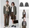 INF®️| ÁO SƠ MI KẺ SỌC DÀI TAY CỔ ĐỨNG COTTON UNISEX INF 7143