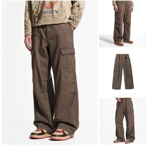 INF®️|QUẦN VẢI THÔ TÚI HỘP RETRO BASIC UNISEX INF 13685