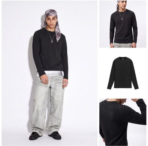 INF®️| ÁO THUN DÀI TAY BASIC COTTON UNISEX INF 3467