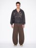 INF®️|QUẦN VẢI THÔ ĐÃ GIẶT TÚI LỚN RETRO BASIC UNISEX INF 13664