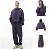 INF®️| BỘ ĐỒ ÁO NỈ NHUNG HOODIE BOXY VỎ TRỨNG VS QUẦN NỈ ỐNG RỘNG UNISEX INF 4481/13503