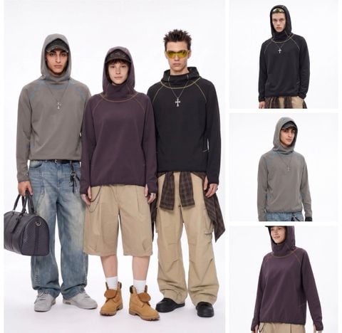 INF®️| ÁO KHOÁC NỈ HOODIE TRÙM ĐẦU BASIC UNISEX INF 4601