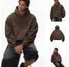 INF®️| ÁO KHOÁC HOODIE NỈ NHUNG DÁNG BOXY UNISEX INF 4487