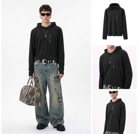 INF®️| ÁO KHOÁC NỈ HOODIE TRÙM ĐẦU KHÔ NHANH BASIC UNISEX INF 4613