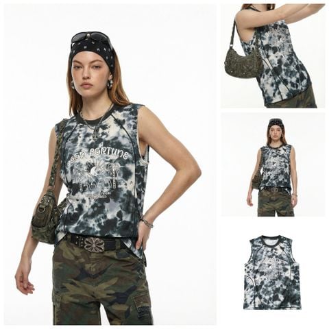 INF®️| ÁO THUN TANK TOPS TIEDYE UNISEX INF 4053