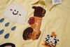 WES®️| ÁO SƠ MI NGẮN TAY THÊU HỌA TIẾT HOẠT HÌNH UNISEX 5273