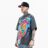 FG®️| ÁO THUN CỔ TRÒN NGẮN TAY IN HÌNH SẮC MÀU OVERSIZE FG F319