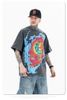 FG®️| ÁO THUN CỔ TRÒN NGẮN TAY IN HÌNH SẮC MÀU OVERSIZE FG F319