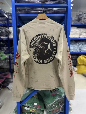FK®️| ÁO LONG TEE WASH DÀI TAY COTTON IN KTS RÁCH UNISEX ST764