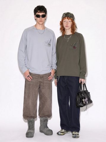 INF®️| ÁO THUN DÀI TAY IN HÌNH COTTON UNISEX INF 3543 3544