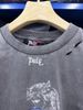FK®️| ÁO LONG TEE DÀI TAY COTTON LÀM RÁCH IN KTS UNISEX PH3969