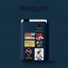 VÍ ĐỰNG THẺ TỪ TÍNH DA VÂN MỊN PIXEL MARIO MAGSAFE