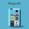 VÍ ĐỰNG THẺ TỪ TÍNH DA VÂN MỊN PIXEL MARIO MAGSAFE