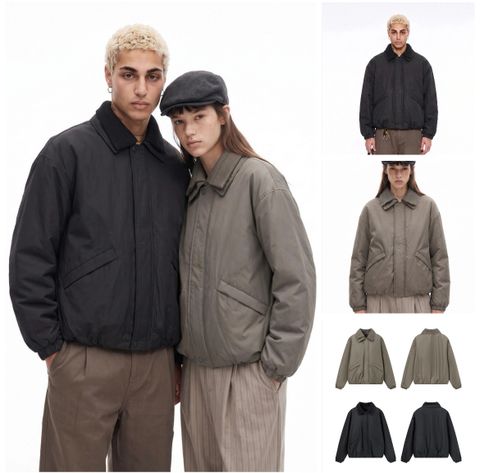 INF®️| ÁO KHOÁC KHOÁ KÉO VE ÁO CỔ ĐIỂN UNISEX INF 5666