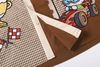 WES®️| ÁO SƠ MI NGẮN TAY THÊU HỌA TIẾT HOẠT HÌNH UNISEX 5202