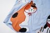 WES®️| ÁO SƠ MI NGẮN TAY THÊU HỌA TIẾT HOẠT HÌNH UNISEX 5270