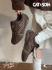 CATSOFA ™️| GIÀY SNEAKER FOOTBALL COFFEE UNISEX CAT&SOFA CS25011