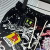 FK®️| QUẦN NGẮN  CHẤT NỈ WASH GRAFFITI FK SH01