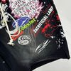 FK®️| QUẦN NGẮN  CHẤT NỈ WASH GRAFFITI FK SH01