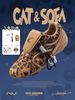 CATSOFA ™️| GIÀY SNEAKER FOOTBALL HỌA TIẾT LEOPARD UNISEX CAT&SOFA CS25011