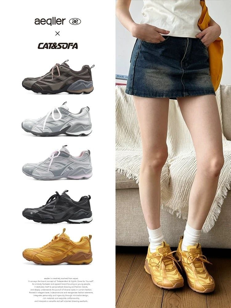 CATSOFA ™️| GIÀY SNEAKER THỂ THAO UNISEX CATSOFA x AEQLLER AE-L-26001