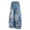 QUẦN JEANS THÊU HỌA TIẾT HOẠT HÌNH UNISEX J780