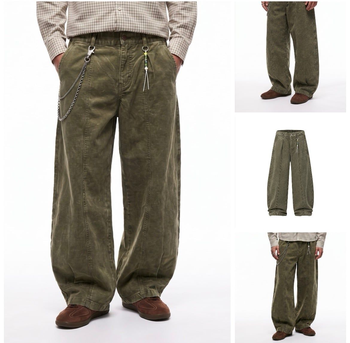 INF®️|QUẦN VẢI THÔ ĐÃ GIẶT BASIC UNISEX INF 13683