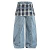 QUẦN JEANS THÊU HỌA TIẾT HOẠT HÌNH UNISEX J780