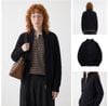 INF®️| ÁO LEN KHOÁ KÉO DỆT KIM UNISEX INF 10265